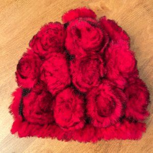 Genuine Rabbit's Fur Winter Hat